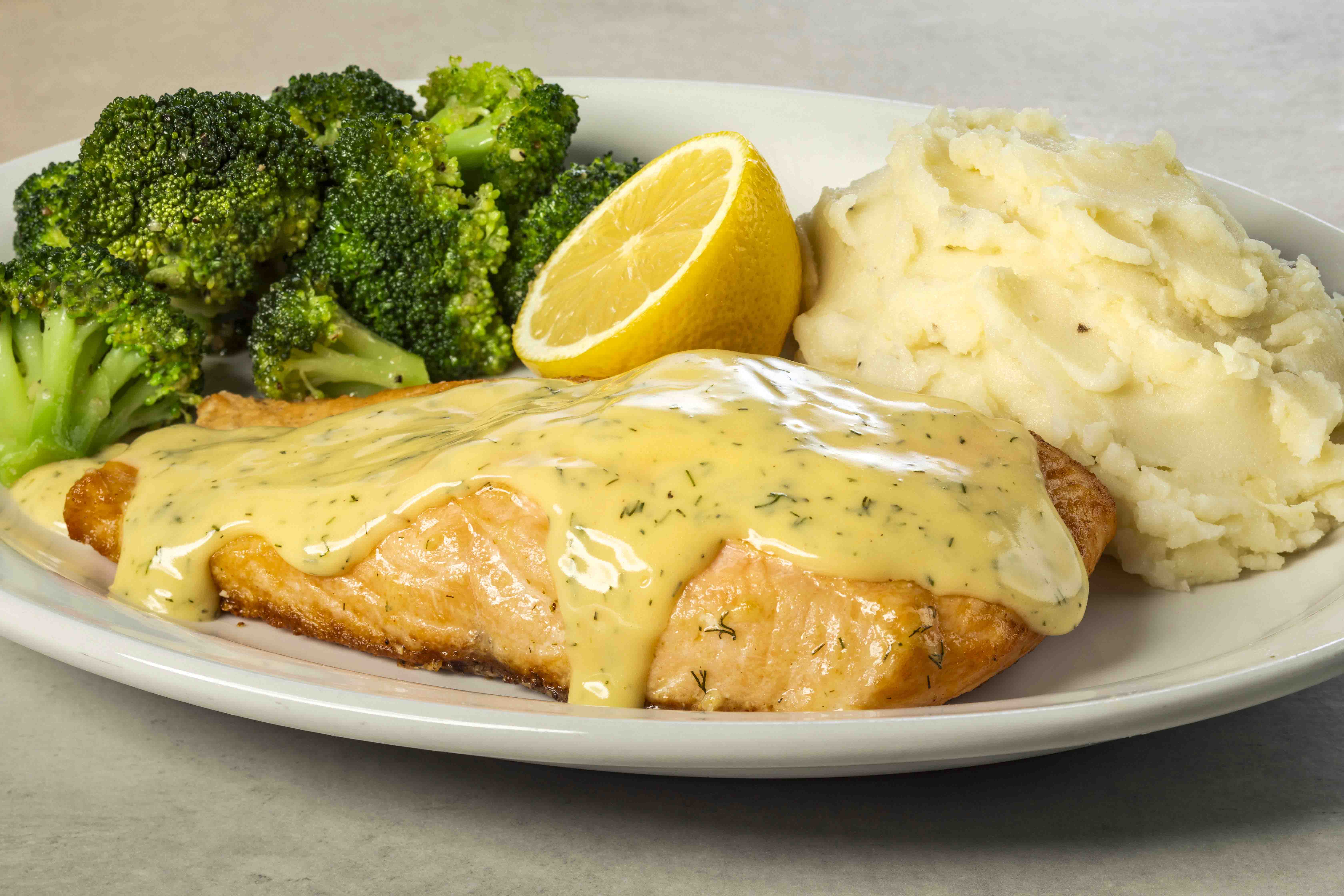 Baked Atlantic Salmon*